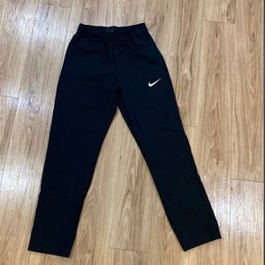 Black Nike warm up pants